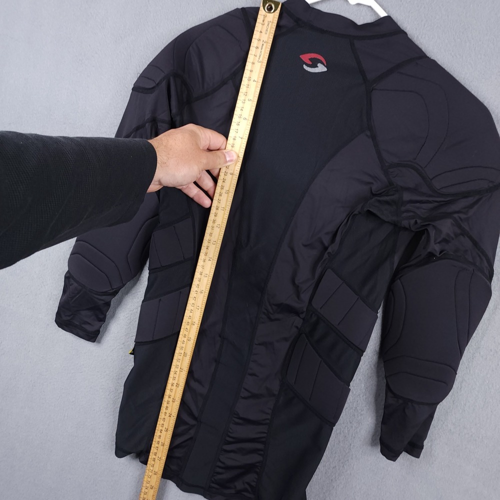 Storelli BodyShield Goalkeeper Padded Undershirt Mens Medium Black Soccer Impact - Picture 9 of 10